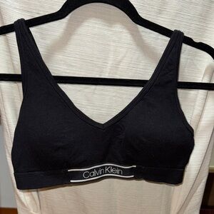 Calvin Klein Women's Black Bralette